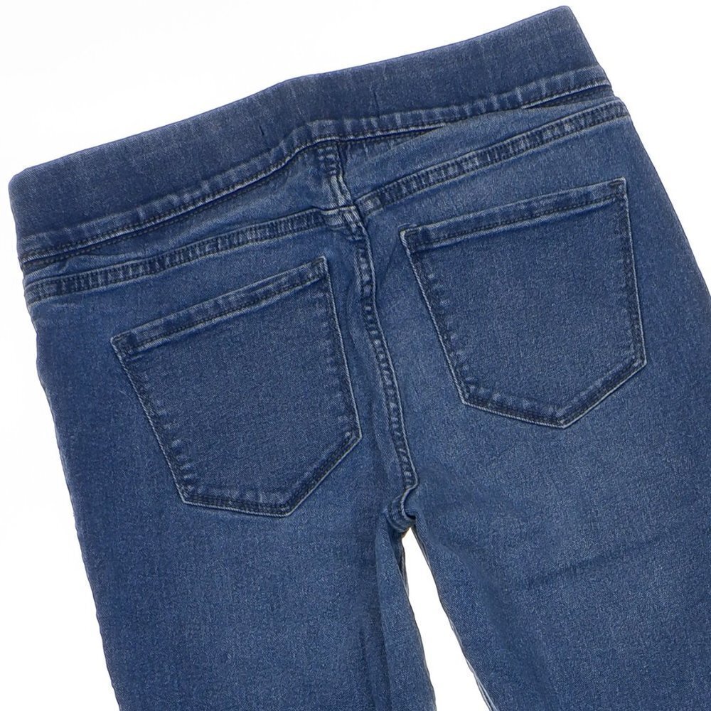Old Navy Super Skinny Pull On Jeans Size 4 Womens Blue Stretch Measures 27x27.5 - Picture 4 of 8